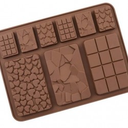 ΚΑΛΟΥΠΙ ΣΙΛΙΚΟΝΗΣ ΣΟΚΟΛΑΤΕΣ 3 ΜΕΓΑΛΕΣ & 6 ΜΙΚΡΕΣ