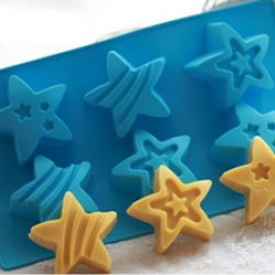 ΚΑΛΟΥΠΙ ΣΙΛΙΚΟΝΗΣ 6 ΘΕΣΕΩΝ ΑΣΤΕΡΙΑ 28 x 17 x 3,1cm