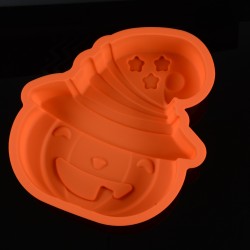 ΚΑΛΟΥΠΙ ΣΙΛΙΚΟΝΗΣ BIG CAKE HALLOWEEN 28 x 24 x5cm