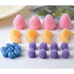 ΚΑΛΟΥΠΙΑ ΣΙΛΙΚΟΝΗΣ (ΣΕΤ ΜΕ 4 ΔΙΑΦΟΡΕΤΙΚΑ ΦΡΟΥΤΑ)