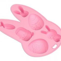 ΚΑΛΟΥΠΙ ΣΙΛΙΚΟΝΗΣ ΛΑΓΟΥΔΑΚΙ ΑΥΓΟ ΚΑΛΑΘΙ ΚΟΥΝΕΛΙ ΚΑΡΟΤΟ 6 ΘΕΣΕΩΝ 13Χ21cm